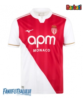 AS Monaco Tricou Fotbal Replică 2025-26 Barbati Acasa